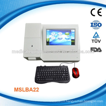 MSLBA22-M Laboratory Touch screen biochemistry analyzer with CE approved